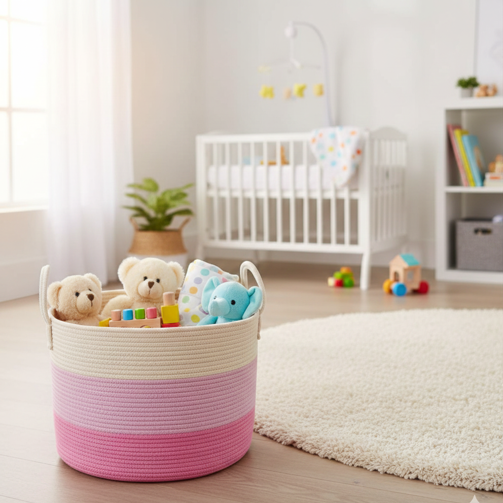 Handmade Woven Storage Big Basket