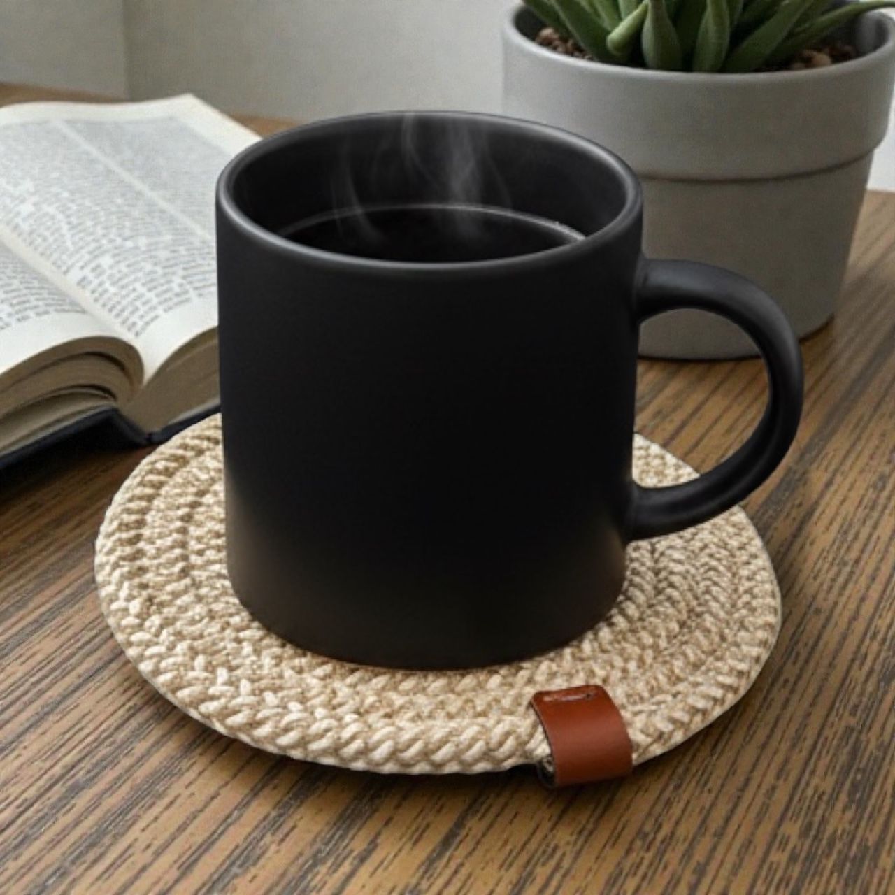 Handmade Woven Cotton Coaster