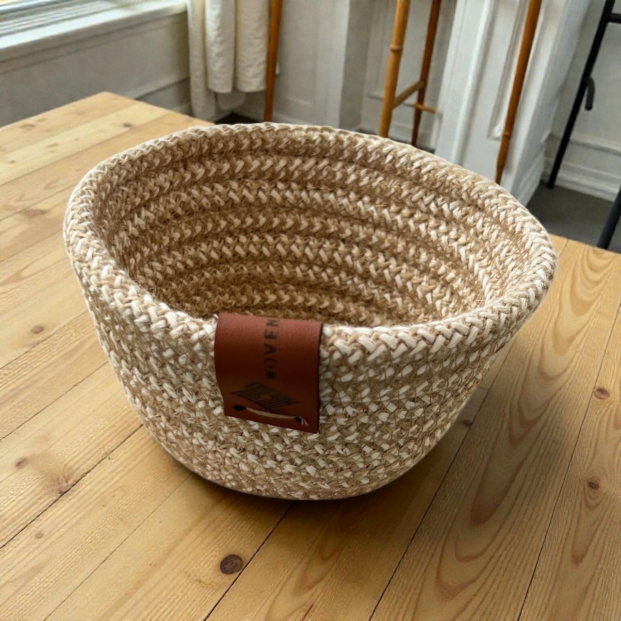 Handmade Woven Cotton Small Bowl