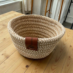 Handmade Woven Cotton Small Bowl