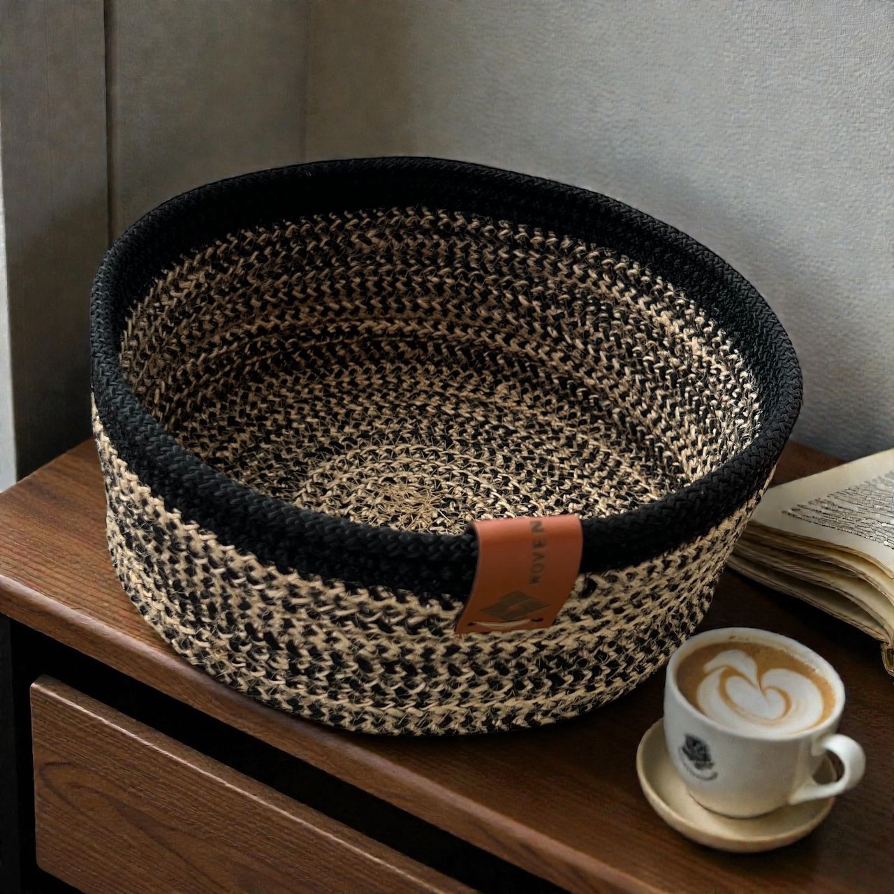 Handmade Woven Cotton round plate