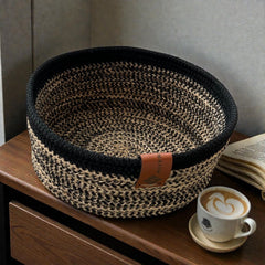 Handmade Woven Cotton round plate