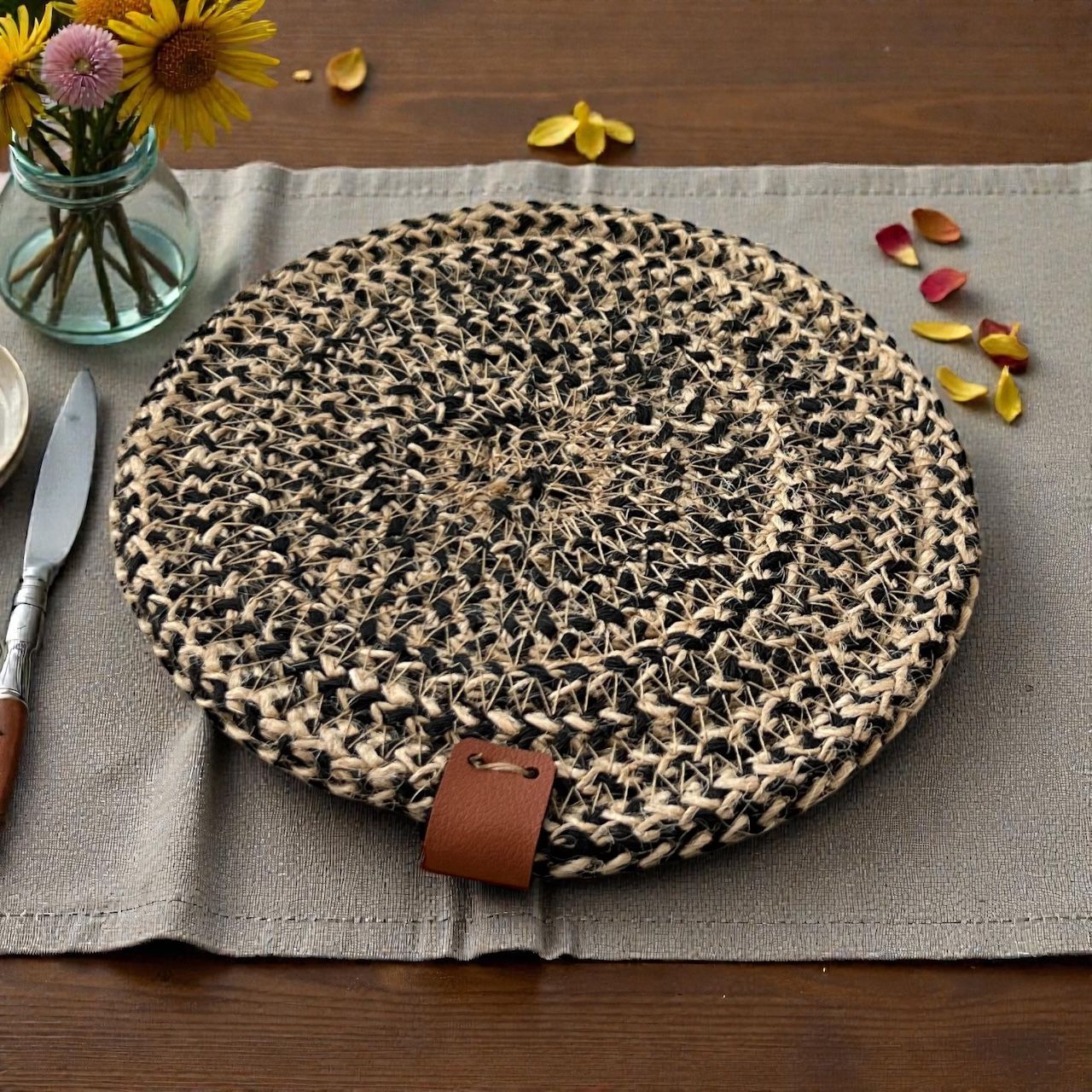 Handmade Woven Cotton Coaster