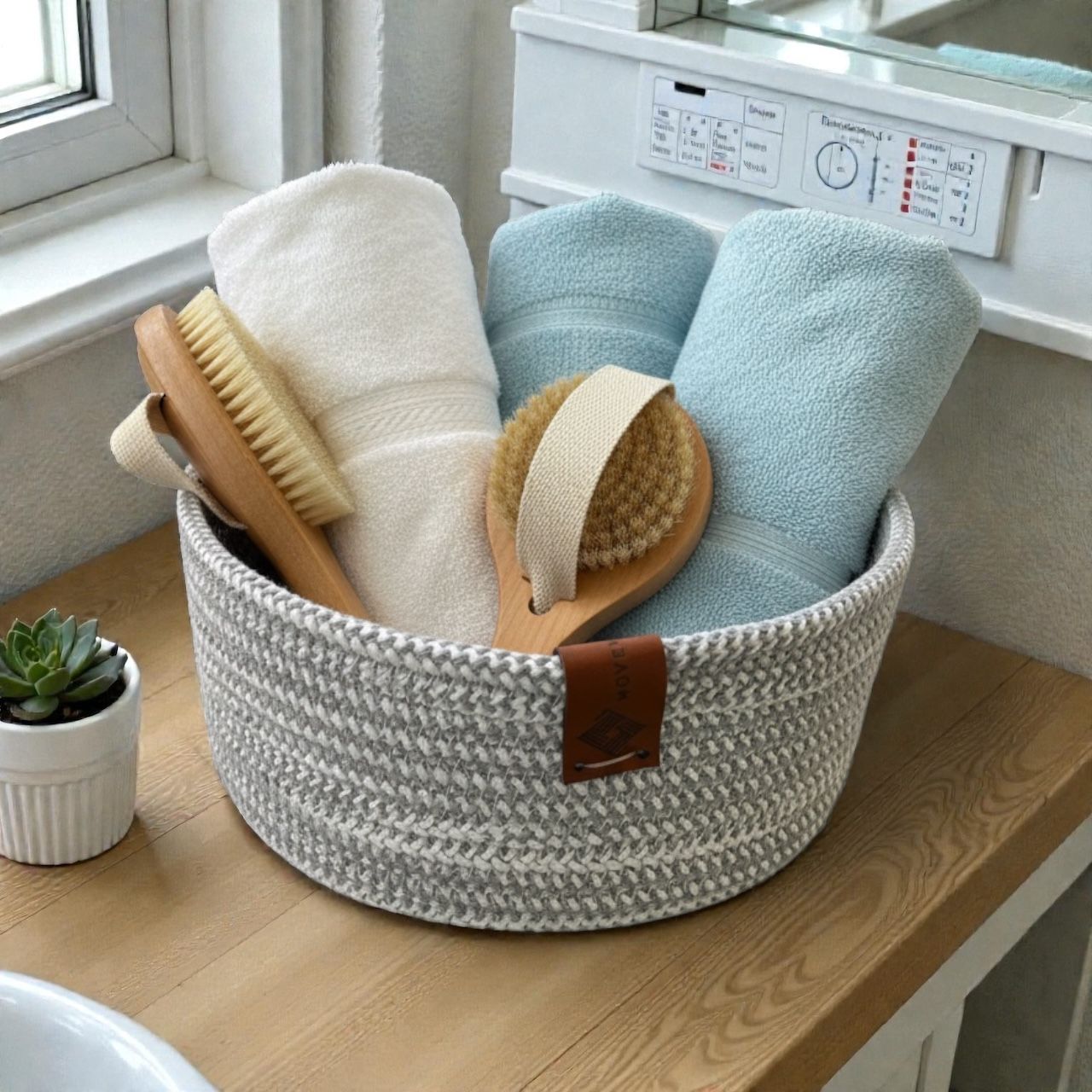 Handmade Woven Cotton round plate