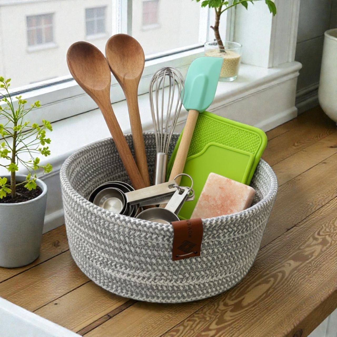 Handmade Woven Cotton round plate