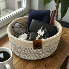 Handmade Woven Cotton round plate