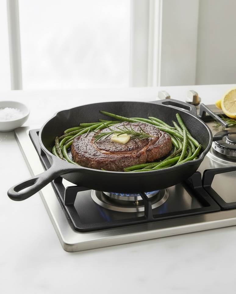 myMayz Cast Iron Skillet 30 cm