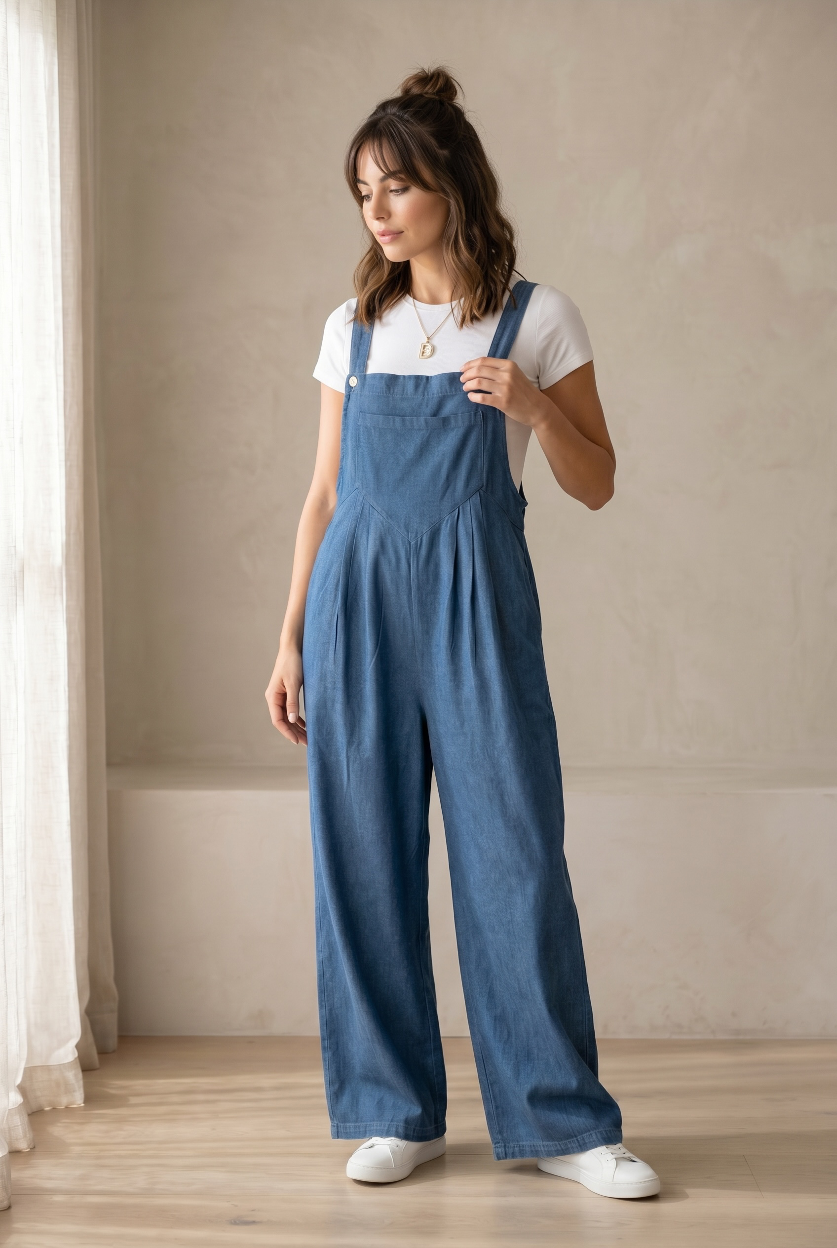 Soft Denim Overall