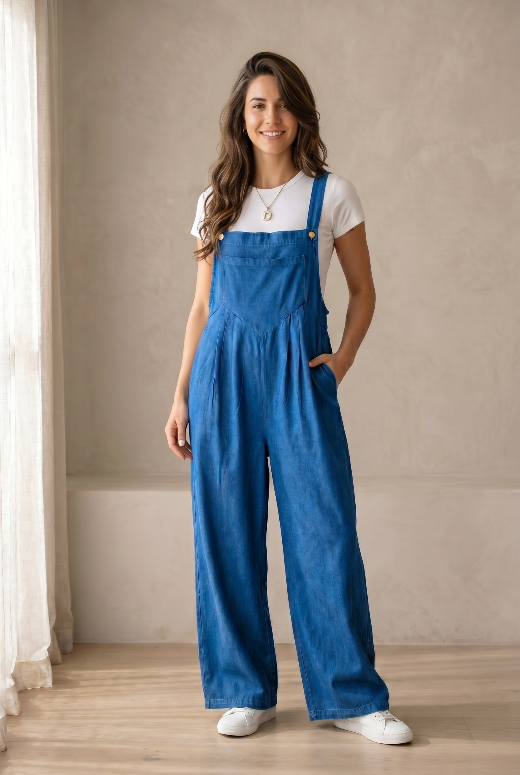 Soft Denim Overall