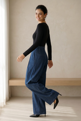 Loose Wide Leg Balloon Jeans