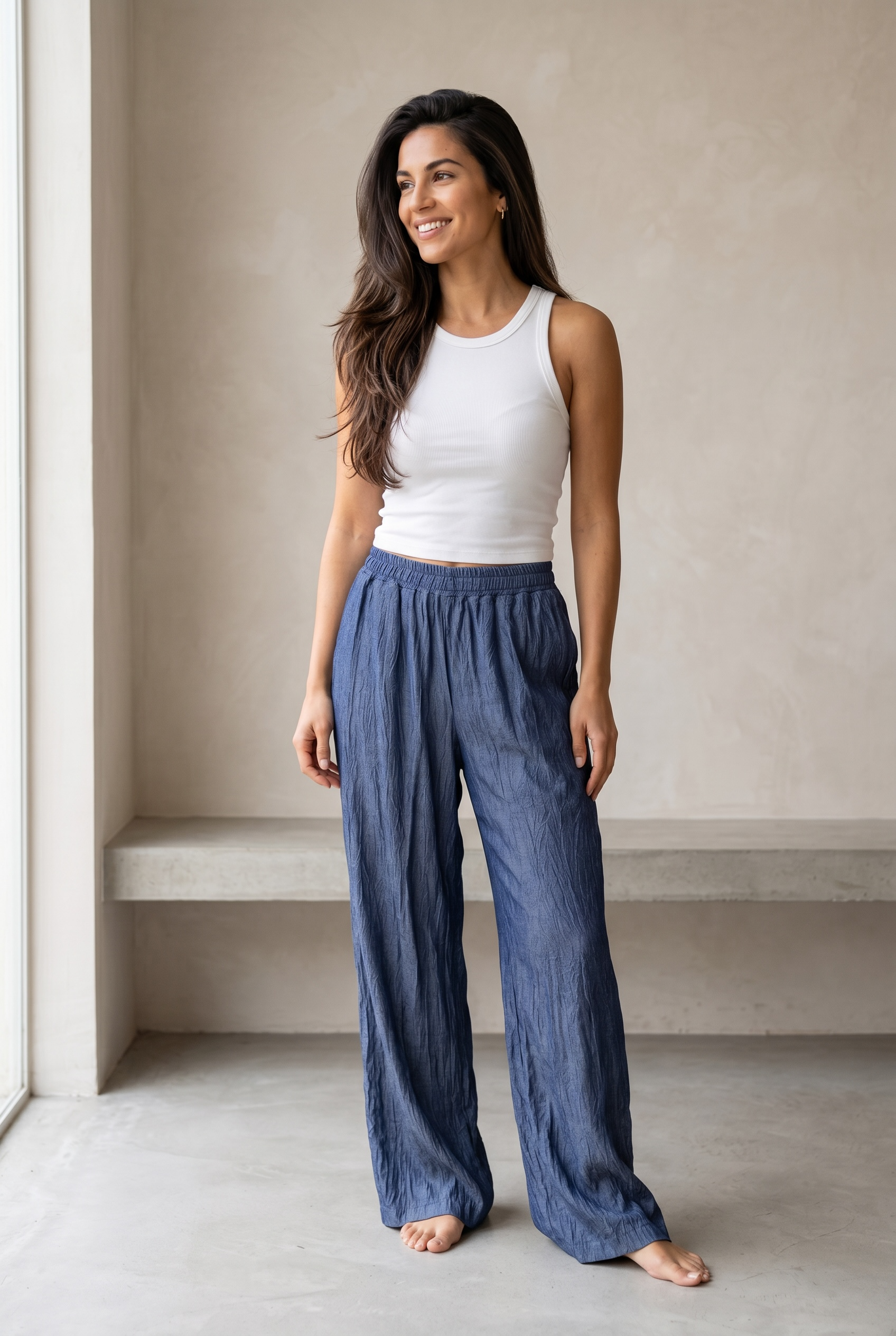 Soft Wide Summer Pants