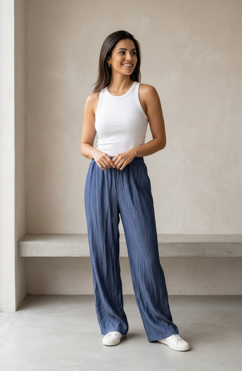 Soft Wide Summer Pants