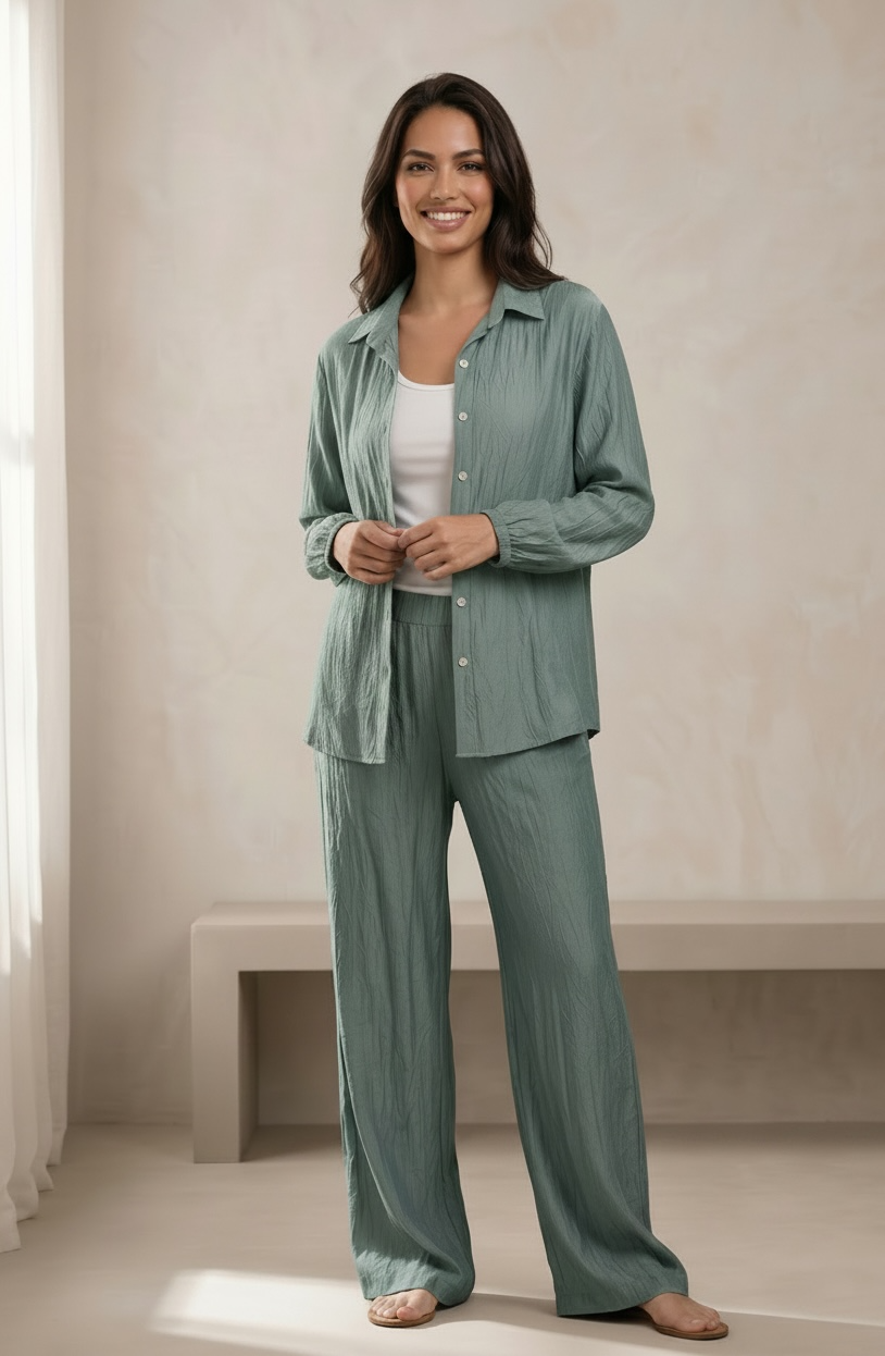 Soft Wide Summer Pants