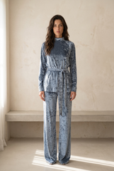 Fit & Flare Velvet Set