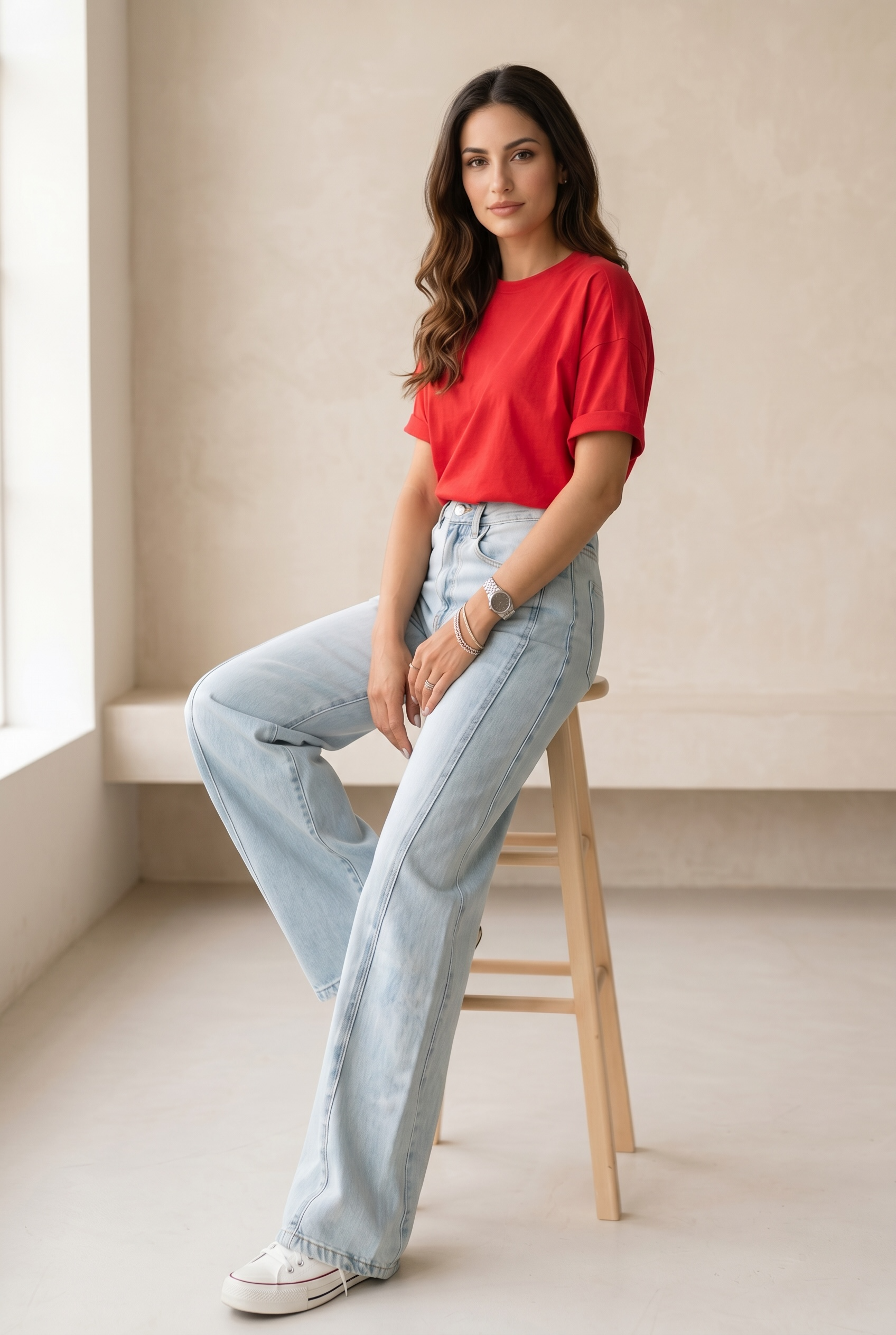SlimLine Wide Jeans