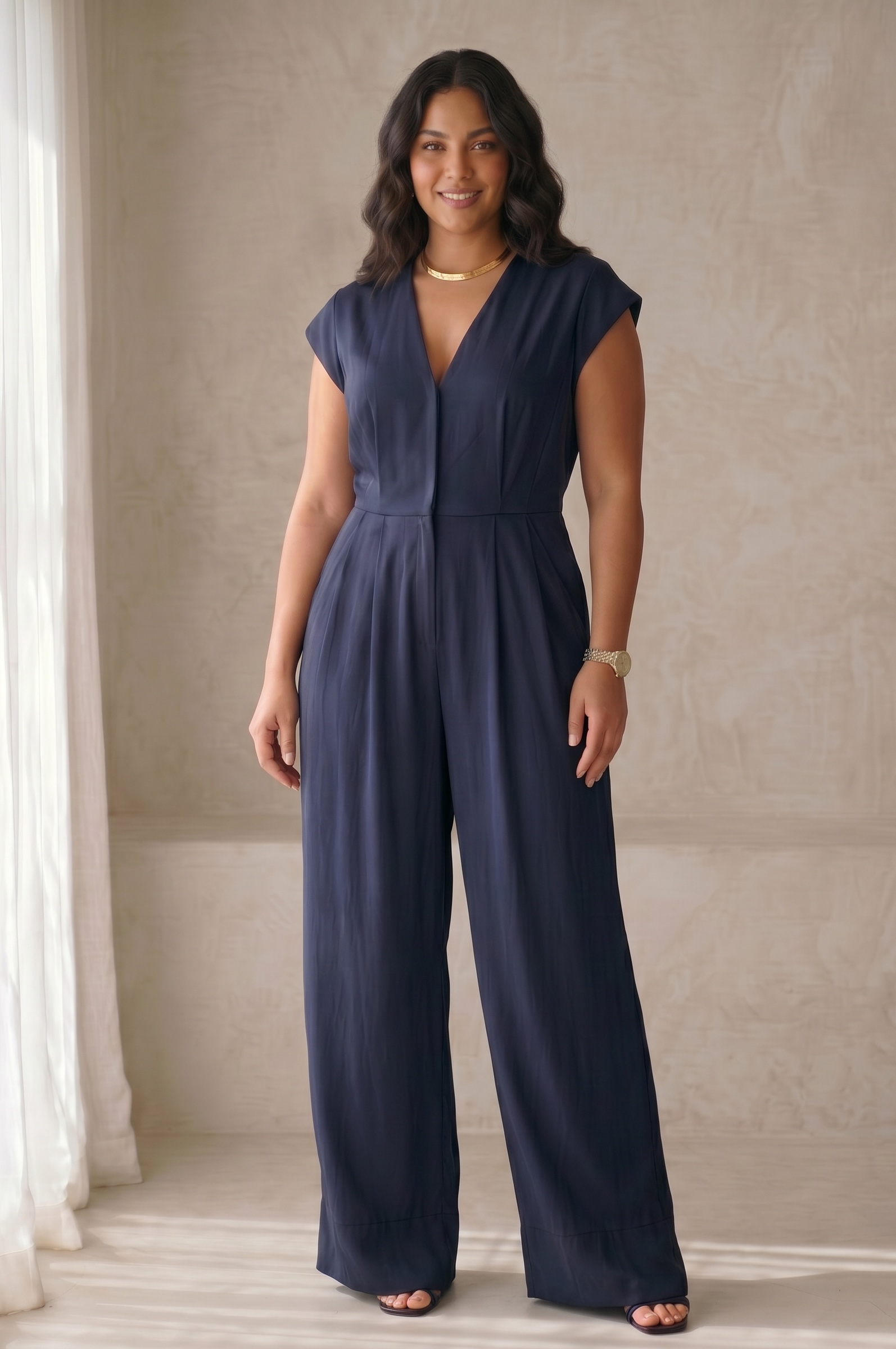 Soft Tailored Jumpsuit
