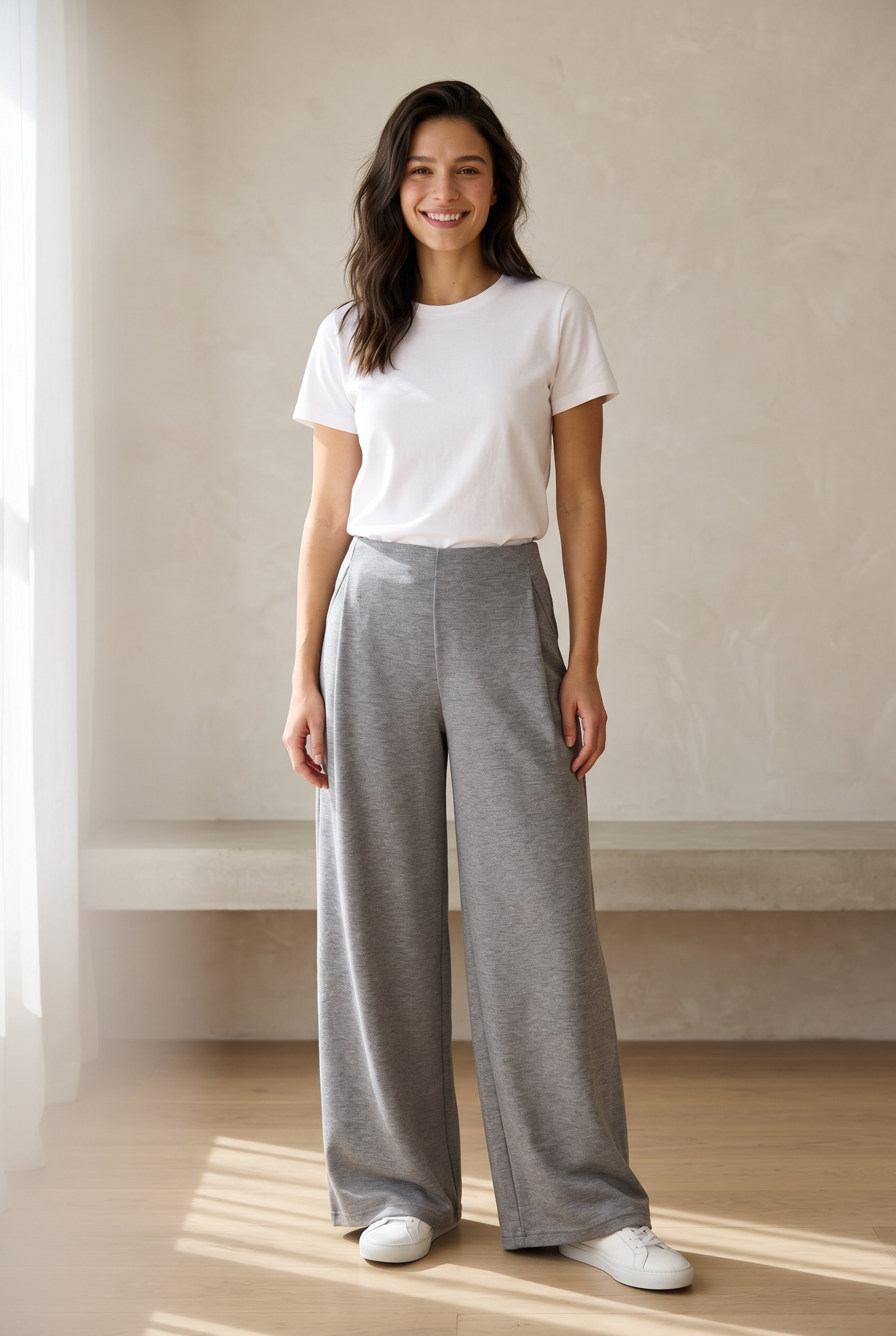Comfort Chic Tailored Track Pants