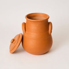 Natural Clay Long Pot