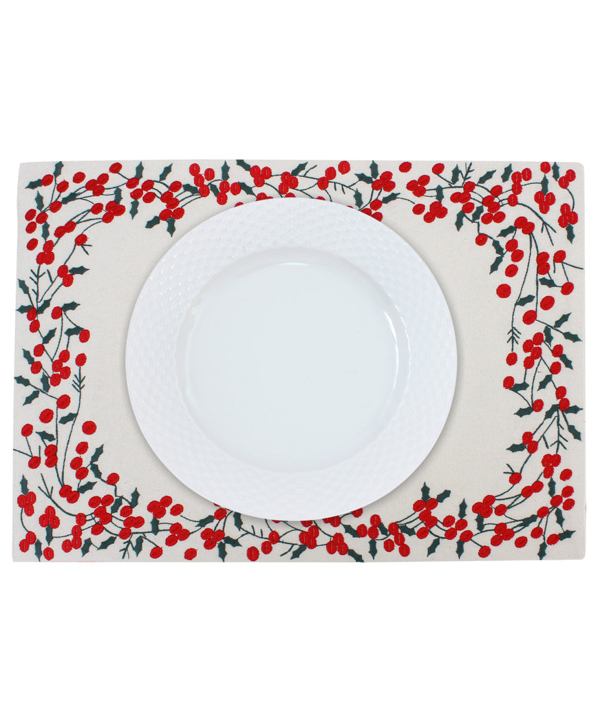 Berry Bliss Placemat Set Of 6