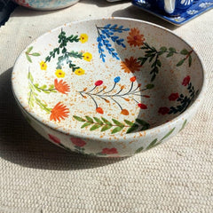 Flowers Pasta Plate