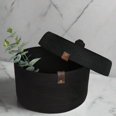 Organizer Basket With Lid