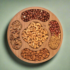 Ordiver Round Snack Tray
