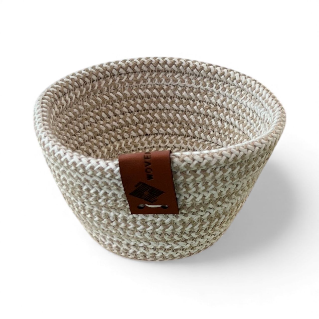 Handmade Woven Cotton Small Bowl