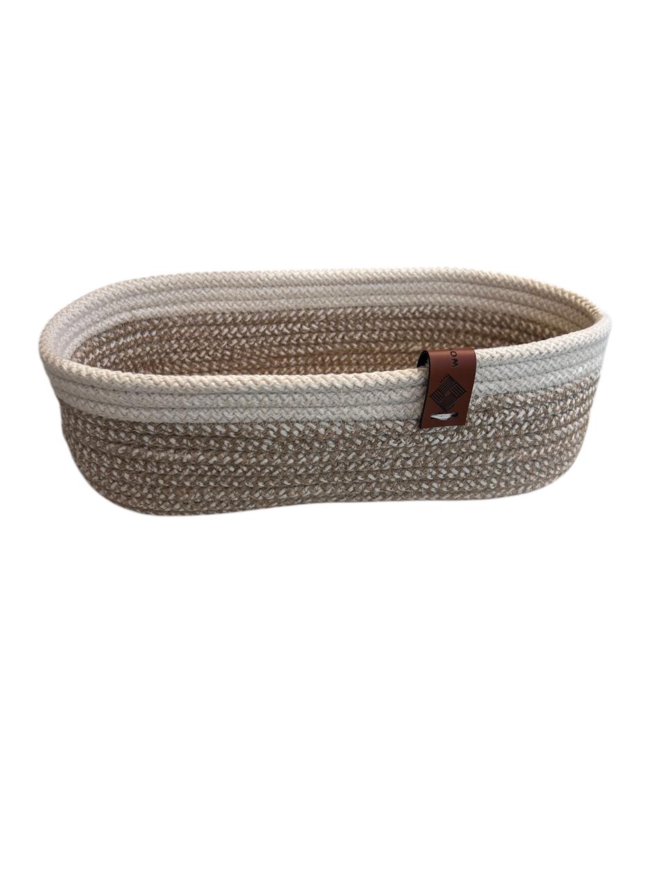 Handmade Woven Cotton basket