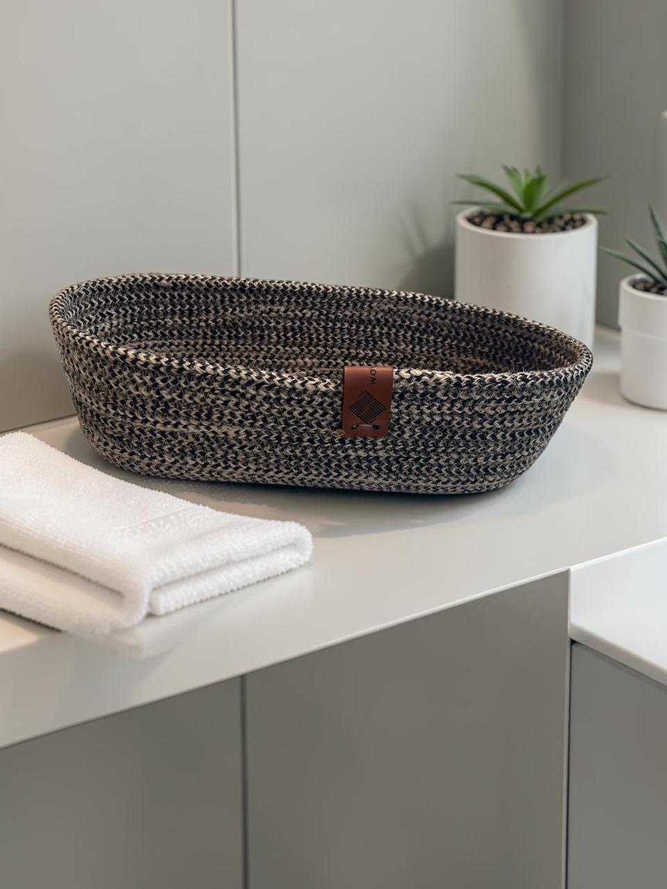 Handmade Woven Cotton basket