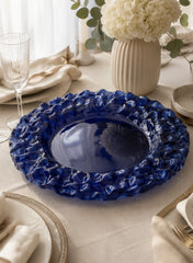 Handcrafted Glass Bubble serving Dish