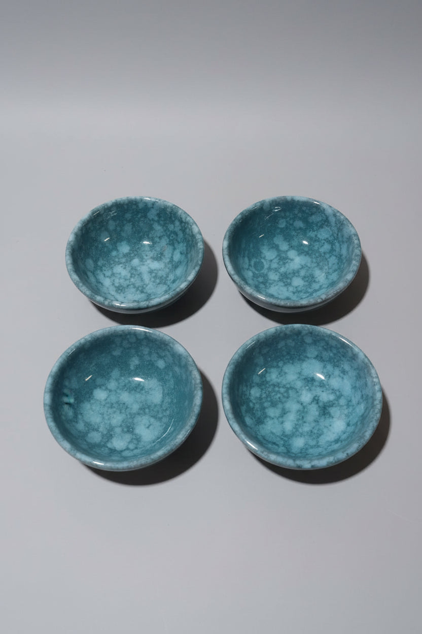 Blue Pottery Sauce Bowl