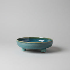 Footed Pottery Plate
