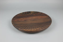 Round Carved Serving Plate