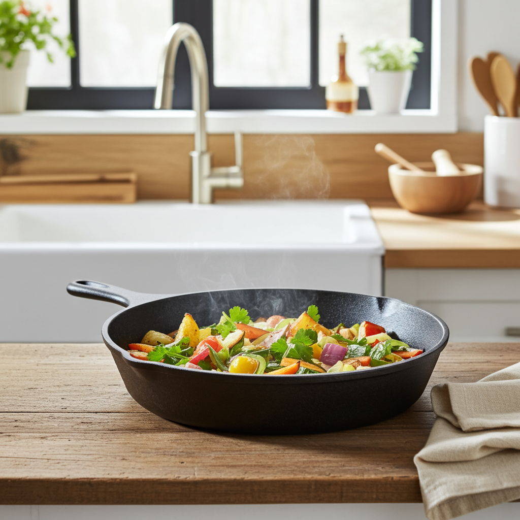 myMayz Cast Iron Skillet 30 cm