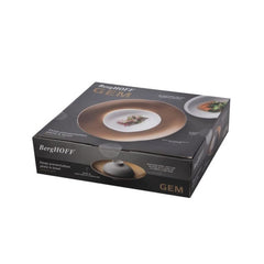 Deep Presentation Plate And Bowl White